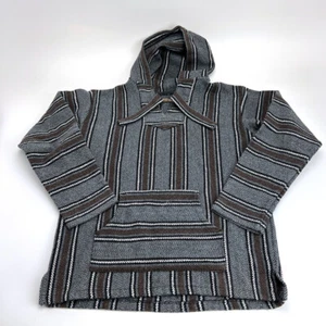 Retrofit Mexican Drug Rug Poncho Baja Hoodie Gr. XL - Bild 1 von 7
