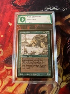 GIANT TURTLE GRADED 9 MAGIC THE GATHERING MTG LEGENDS ENG - Bild 1 von 1