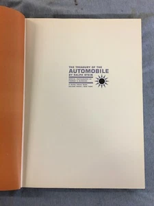 The Treasury of the Automobile by Ralph Stein 1961 - Hardcover - Picture 1 of 5