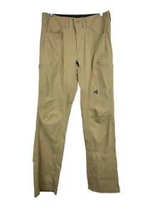 Eddie Bauer First Ascent Hose Herren Größe 32x34 (Passform 32x33) Khaki Stretch Wandern - Bild 1 von 9