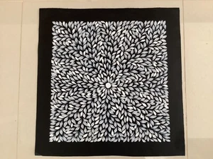 SONIA DANIELS 100% ORIGINAL PAINTING BUSH MEDICINE DREAMING 54cm x 52cm WITH COA - Bild 1 von 5