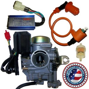 Se adapta a 20 mm GY6 50 50cc Carburador Rendimiento CDI Caja Bobina de Encendido China - Imagen 1 de 10