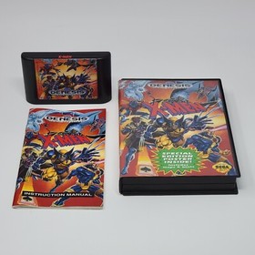 X-Men (Sega Genesis) CIB COMPLETE (No Poster) & TESTED