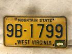 Vintage 1976 West Virginia License Plate