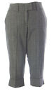 Mila schon Concept grau glitzerfarbene Tweed-Shorts für Damen IT Größe 46 $ 163 NEU