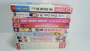 Romance Manga Anime Lot Of 10 Books Used - Imagen 1 de 7