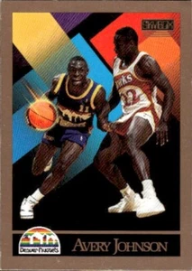 1990-91 SkyBox #380 Avery Johnson RC Denver Nuggets Basketball - Picture 1 of 2