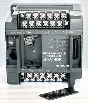 Hitachi EH-A14DR 14-Point Programmable Controller PLC - Image 1 of 4