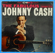 THE FABULOUS JOHNNY CASH LP 1959 6 EYE ORIGINAL PRESS NICE CONDITION VG/VG!!A