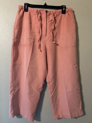 Женские карибские удобные брюки Joe Capri, коралловые, размер L, отличное состояние товара  - Изображение 1 из 4