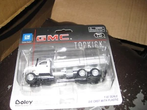 Sealed on card GMC Topkick White Flatbed Truck in 1/87 scale by Boley from 2003 - Picture 1 of 1