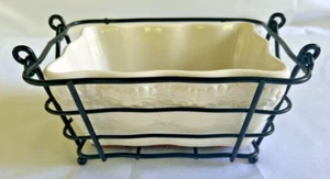 Oven Ware Temptations by Tara White Baker With Trivet And Metal Stand - Picture 1 of 8