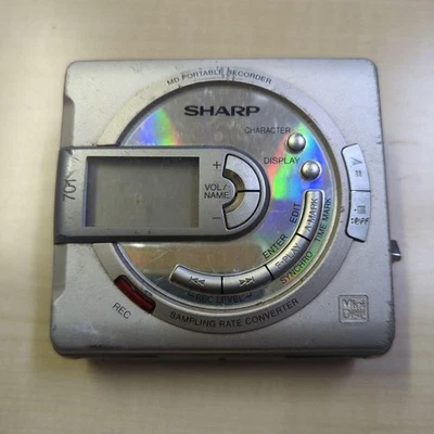 Sharp MD Portable Recorder MS701-S Vintage JPN Limited Edition selten Trödel - Bild 1 von 4