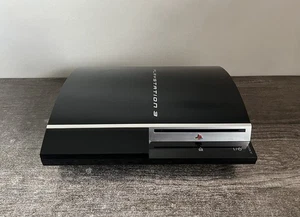 Low Firmware 3.66 PS3 PlayStation 3 Fat 80GB Konsole nur System getestet funktioniert - Bild 1 von 7