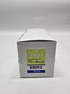 6x SEAGUAR Fluoro Premier 100% Fluorocarbon 80lb/ 25yd - Picture 1 of 1