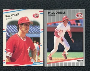 Fleer Glossy 1989 Fleer Glossy Paul O'Neill Cincinnati Rods 1988 - Imagen 1 de 2