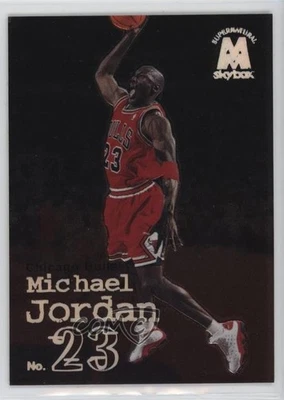 1998-99 Skybox Molten Metal Supernatural Michael Jordan #141 HOF - Image 1 of 2