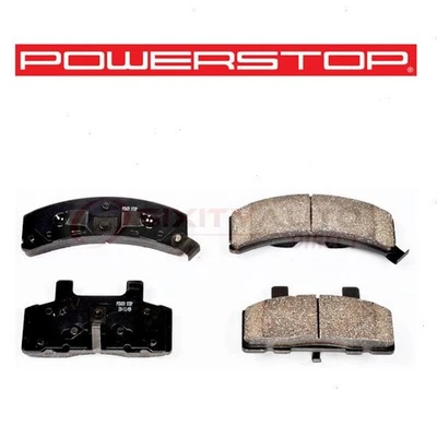 PowerStop Front Disc Brake Pad Set for 1988-1991 Chevrolet C1500 4.1L 4.3L hq - Изображение 1 из 4