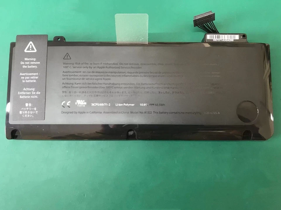 OEM Original Quality for MacBook Pro 13" A1278 2009 2010 2011 2012 Battery A1322