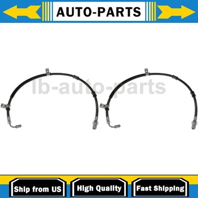 Manguera de freno delantera izquierda Dorman 2 piezas para Ford F750 6,7 L 2009-2015 Foto 1 de 4