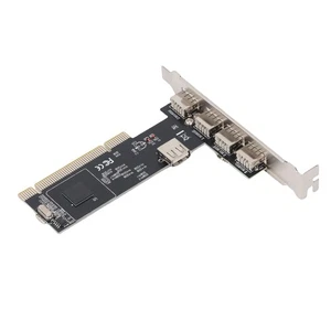 Internal USB 2.0 PCI Adapter Hub Controller PCI-E To USB 2.0 Expansion Card - Afbeelding 1 van 12