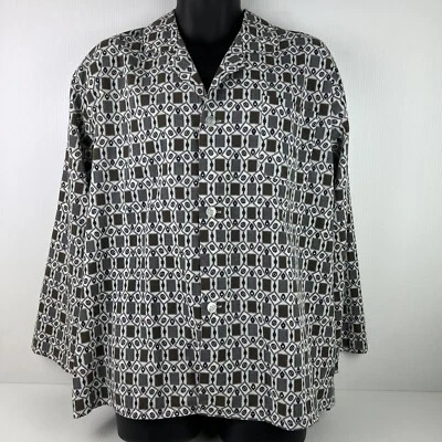 Vintage Tradition by Koala Made in Australia Long Sleeved Button Up Pyjama Shirt - Image 1 of 4