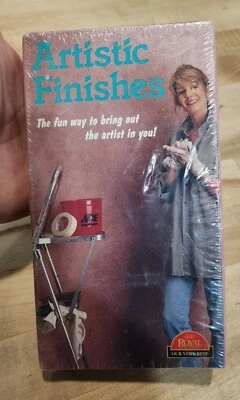 DIY ARTISTIC FINISHES  VHS Ace Hardware Royal Paints DIY SEALED NEW - Image 1 of 3