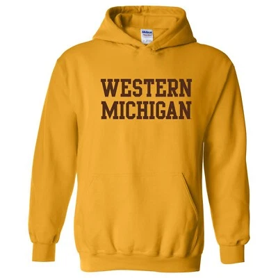 Sudadera con Capucha Western Michigan University Broncos Basic Block Licenciado Foto 1 de 4