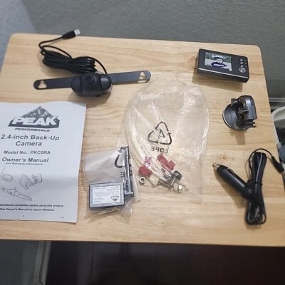 Peak Wireless PKCORA Back-Up Camera System 2.4" Color LCD Monitor Kit - Image 1 of 4
