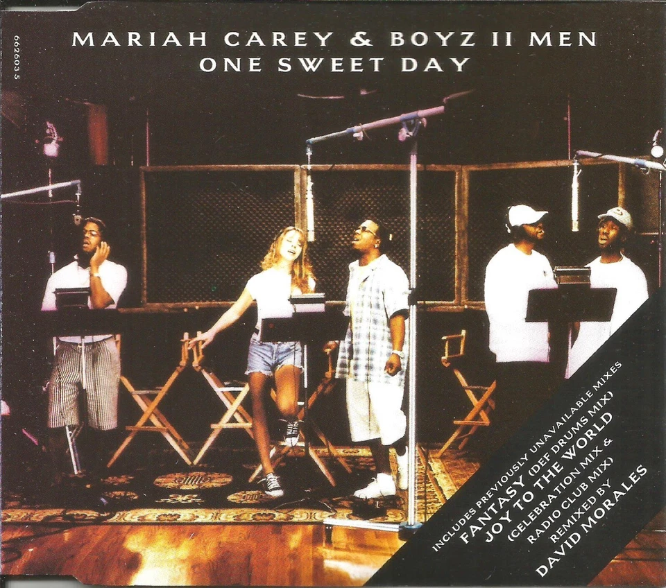 MARIAH CAREY & BOYZ II MEN One Sweet Day 3 MIXES Fantasy / Joy CD single SEALED Foto 1 de 1