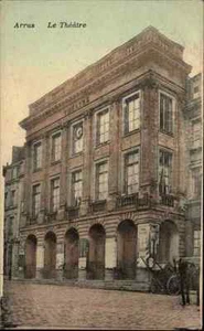 Feldpost-AK 1. WK Feldpostkarte ARRAS Theater mit Feldpoststempel n/ Kavelstorf - Picture 1 of 2