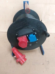 Gifas Electric Vollgummi-Leitungsroller 30 m  Kabeltrommel 16A 380/220V - Bild 1 von 2