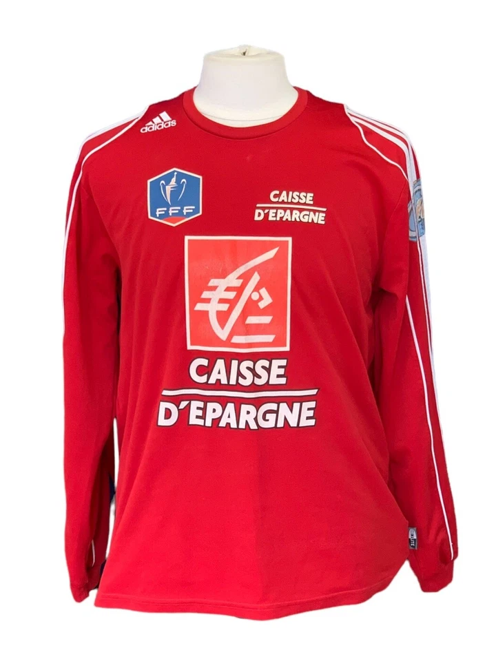 Maillot foot football Coupe de France 2008-2009  14 matchworn porté worn - Photo 1/1