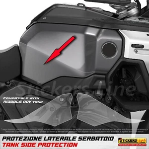 Protezioni laterali serbatoio per BMW R1300 GS ADV Trasparenti PPF compatibili - Foto 1 di 3