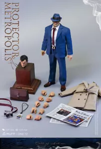 Muff Toys 1/12 Superman Metropolis Reporter Clark Figur Statue Modell Sammeln - Bild 1 von 24