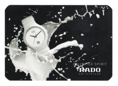 CALENDARIO TASCABILE OROLOGIO RADO 2011 - Immagine 1 di 2