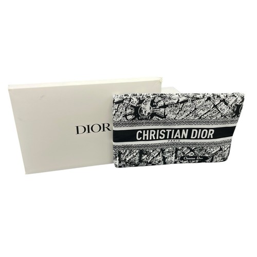 Christian Dior Beauty Plan De Paris Map Makeup Bag Novità GWP Pouch Clutch Nuovo con scatola