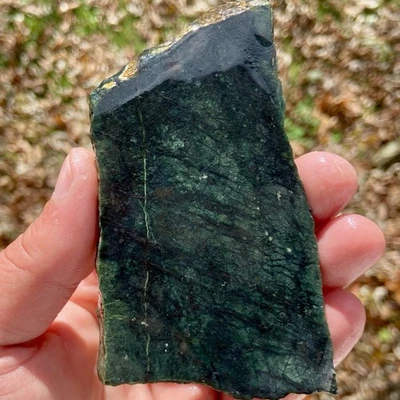 Amazing Rough Nephrite Jade Slab Old Stock 2.87 Oz - Image 1 of 4