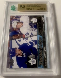 2016-17 Upper Deck Young Guns Checklist Matthews/Nylander #250 MNT 9.5 GEM MNT - Picture 1 of 7
