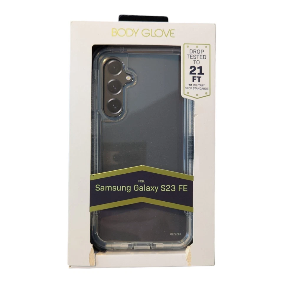 D1. Body Glove Rugged Case and Holster - Samsung Galaxy S23 FE - Clear - Image 1 of 1
