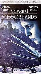 Edward Scissorhands (VHS, 2000, 10th Anniversary Edition)