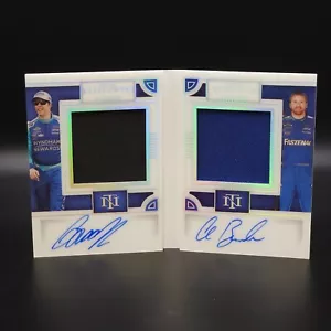 2023 National Treasures Dual Autograph Booklet Buescher Keselowski 17/49 - Picture 1 of 2