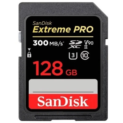 Sandisk Extreme Pro UHS-II SD-Karten 32GB 64GB 128GB 256GB Speicher NEU OPEN BOX - Bild 1 von 4