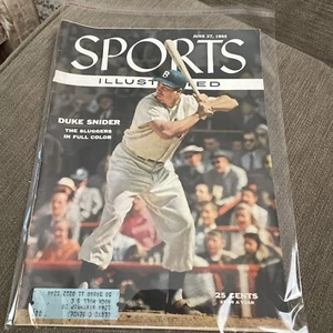 Vintage Sports Illustrated June 27, 1955 - Volume 2 No. 26  - Duke Snider - Picture 1 of 2