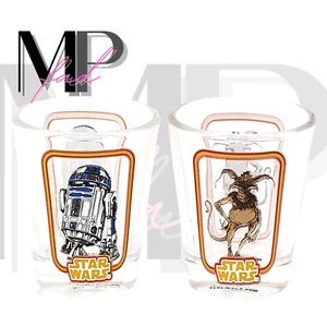 Star Wars Funko POP Smuggler's Bounty Shot Glass Set R2-D2 Salacious B Crumb - Picture 1 of 6