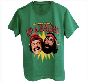 Cheech & Chong Up T-Shirt rauchgrün Grafik Small - Bild 1 von 6