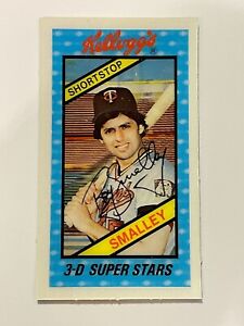 1980 Kellogg's 3-D Super Stars Baseball #13 - Roy Smalley - Minnesota Twins