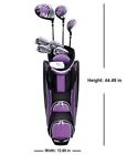 Nitro Blaster Complete Woman's Golf Set /13 Piece Right Handed Purple Bag W/Club