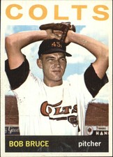 1964 Topps Houston Colt .45s Baseball Card #282 Bob Bruce - NM