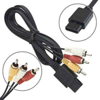 For Nintendo GameCube N64 AV Audio Video Cable To RCA  SNES 6FT Sale. • 2.62£